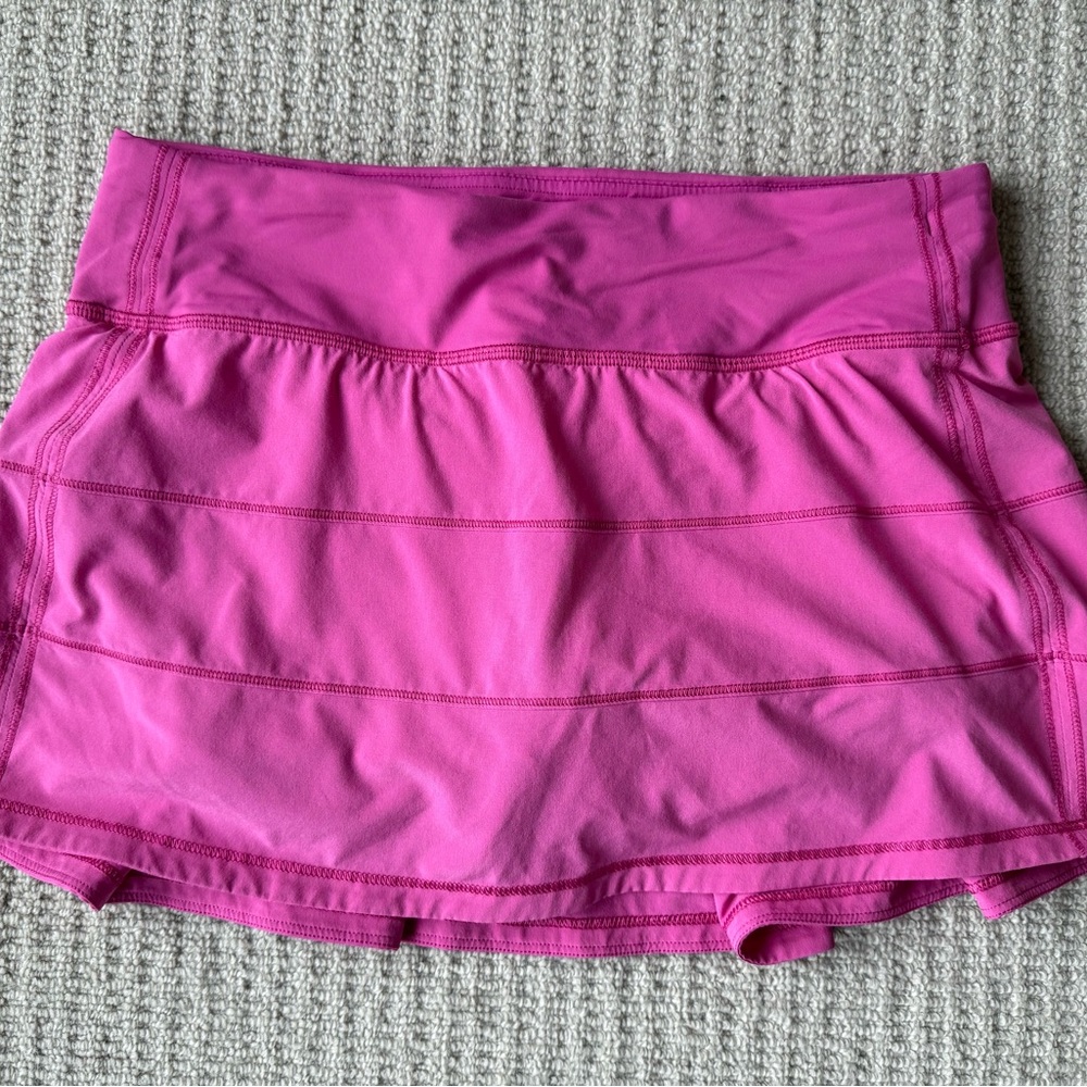 lululemon athletica Vibrant Pink Tennis Skirt